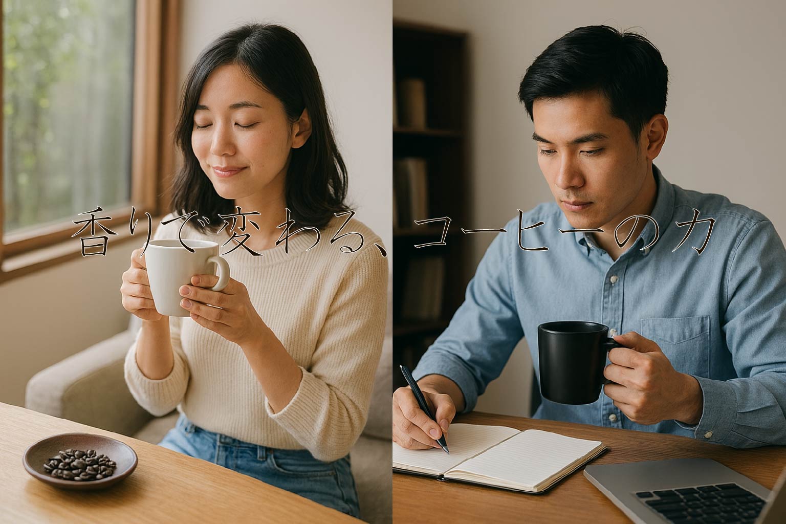 香りで変わる、コーヒーの力